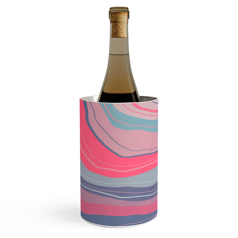 Viviana Gonzalez Agate Inspired Abstract 02 Wine Chiller