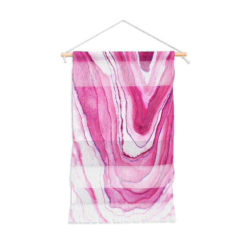 Viviana Gonzalez Agate Inspired Watercolor 08 Wall Hanging Portrait