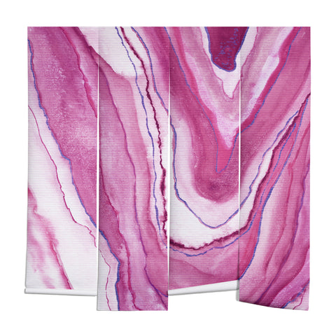 Viviana Gonzalez Agate Inspired Watercolor 08 Wall Mural