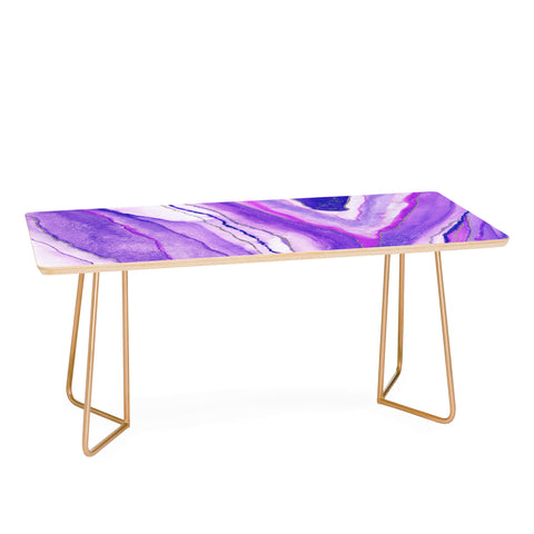 Viviana Gonzalez Agate Inspired Watercolor 09 Coffee Table