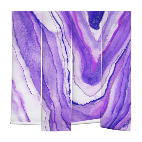 Viviana Gonzalez Agate Inspired Watercolor 09 Wall Mural