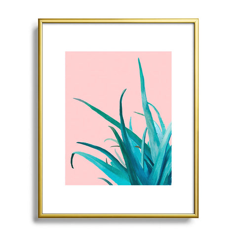 Viviana Gonzalez Aloe Vera 01 Metal Framed Art Print