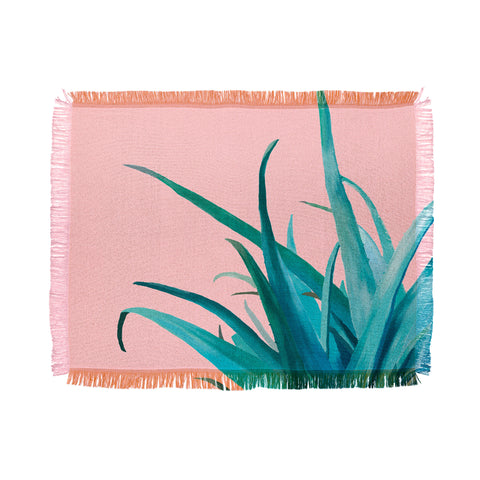 Viviana Gonzalez Aloe Vera 01 Throw Blanket