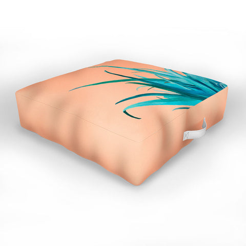 Viviana Gonzalez Aloe Vera 03 Outdoor Floor Cushion