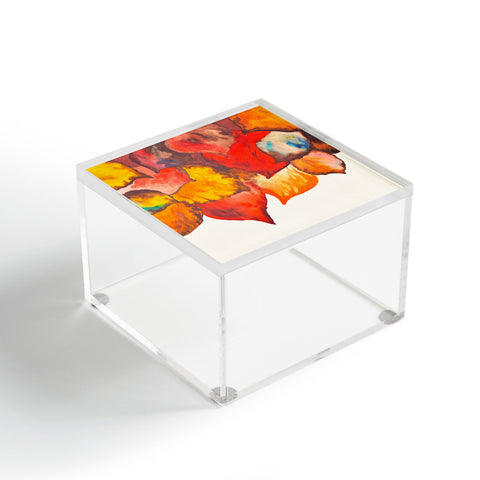 Viviana Gonzalez Autumn abstract watercolor 02 Acrylic Box