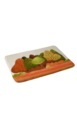 Viviana Gonzalez Autumn landscape 1 Memory Foam Bath Mat