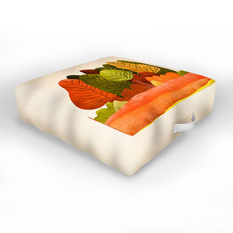 Viviana Gonzalez Autumn landscape 1 Outdoor Floor Cushion