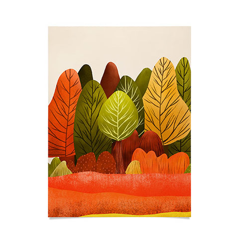 Viviana Gonzalez Autumn landscape 1 Poster