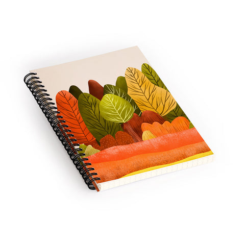 Viviana Gonzalez Autumn landscape 1 Spiral Notebook