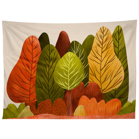 Viviana Gonzalez Autumn landscape 1 Tapestry