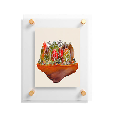 Viviana Gonzalez Autumn landscape 3 Floating Acrylic Print
