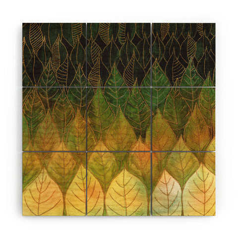 Viviana Gonzalez Autumn vibes 02 Wood Wall Mural