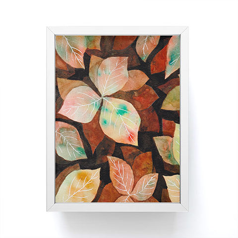 Viviana Gonzalez Autumn vibes Framed Mini Art Print
