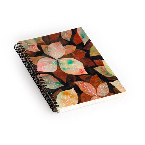 Viviana Gonzalez Autumn vibes Spiral Notebook