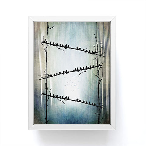 Viviana Gonzalez Barricade Framed Mini Art Print