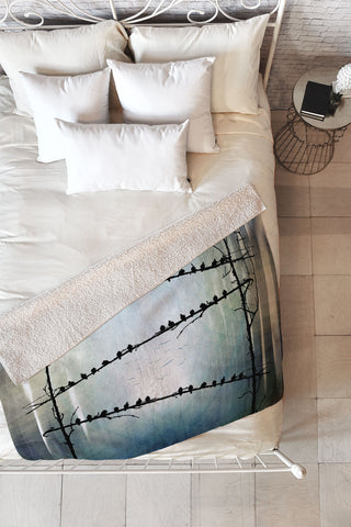 Viviana Gonzalez Barricade Fleece Throw Blanket