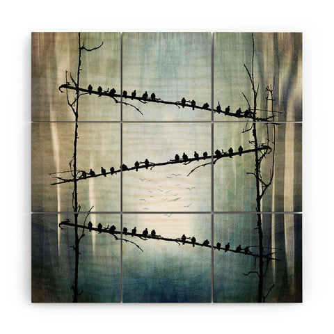 Viviana Gonzalez Barricade Wood Wall Mural