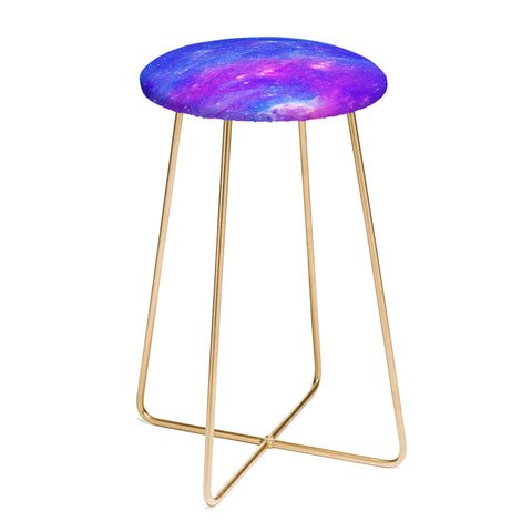 Viviana Gonzalez Beautiful galaxy 1 Counter Stool
