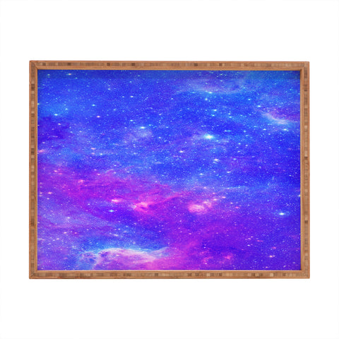 Viviana Gonzalez Beautiful galaxy 1 Rectangular Tray