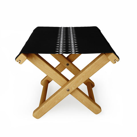 Viviana Gonzalez Black and white collection 03 Folding Stool