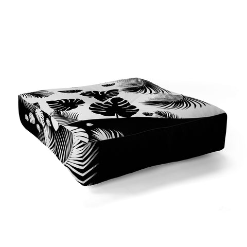 Viviana Gonzalez Black and white collection 05 Floor Pillow Square