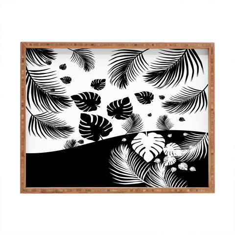 Viviana Gonzalez Black and white collection 05 Rectangular Tray