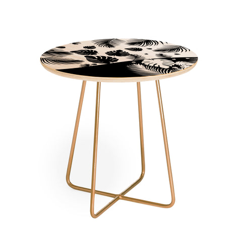 Viviana Gonzalez Black and white collection 05 Round Side Table