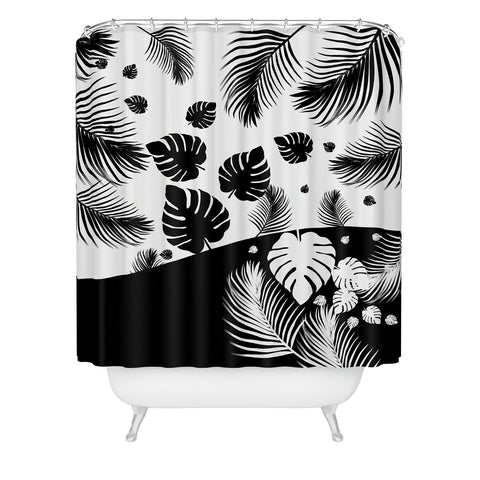Viviana Gonzalez Black and white collection 05 Shower Curtain
