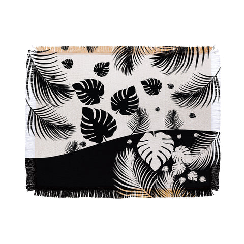 Viviana Gonzalez Black and white collection 05 Throw Blanket