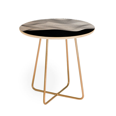 Viviana Gonzalez Black and white collection 06 Round Side Table