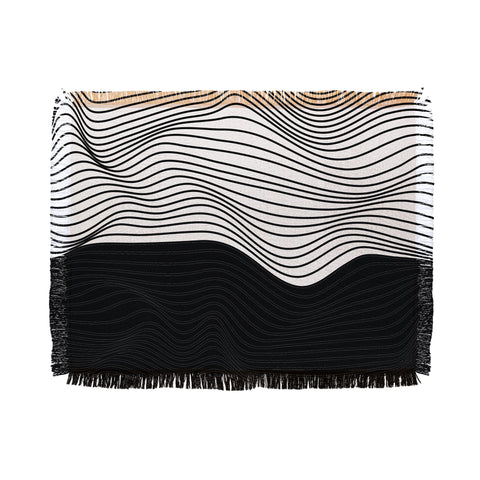 Viviana Gonzalez Black and white collection 06 Throw Blanket