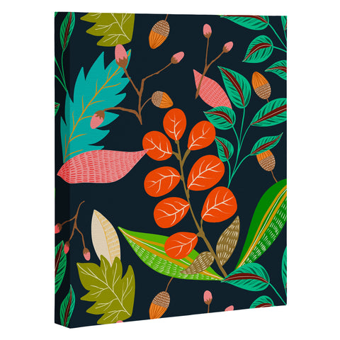 Viviana Gonzalez Botanic Floral 1 Art Canvas