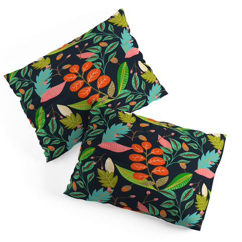 Viviana Gonzalez Botanic Floral 1 Pillow Shams