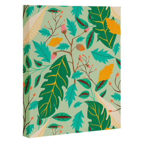 Viviana Gonzalez Botanic Floral 2 Art Canvas