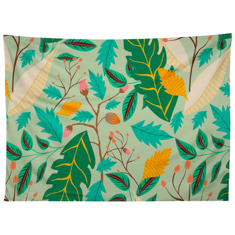 Viviana Gonzalez Botanic Floral 2 Tapestry