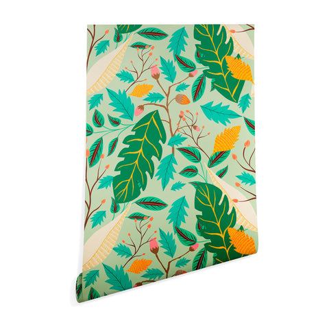 Viviana Gonzalez Botanic Floral 2 Wallpaper