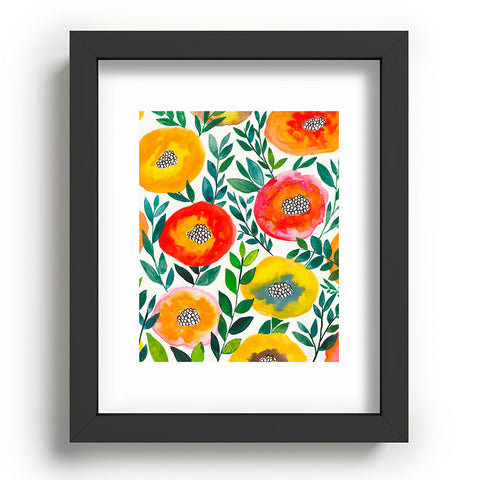 Viviana Gonzalez Botanic Floral 5 Recessed Framing Rectangle