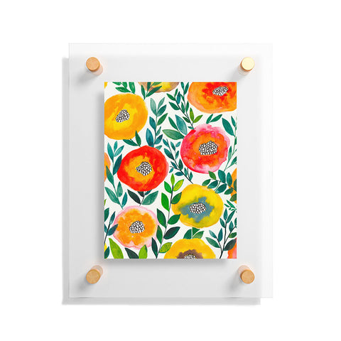 Viviana Gonzalez Botanic Floral 5 Floating Acrylic Print