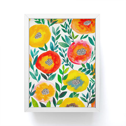Viviana Gonzalez Botanic Floral 5 Framed Mini Art Print