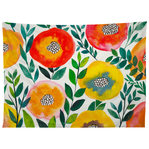 Viviana Gonzalez Botanic Floral 5 Tapestry