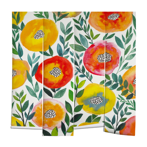 Viviana Gonzalez Botanic Floral 5 Wall Mural