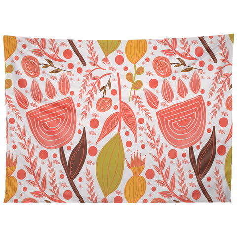 Viviana Gonzalez Botanic Floral 7 Tapestry