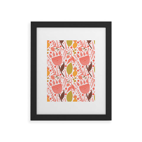 Viviana Gonzalez Botanic Floral 7 Framed Art Print