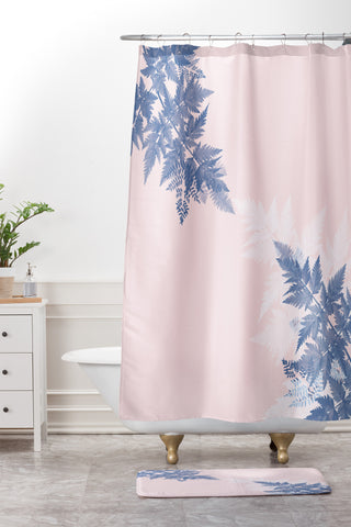 Viviana Gonzalez Botanical vibes 01 Shower Curtain And Mat