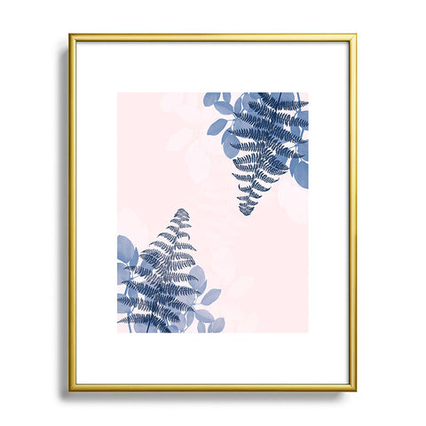 Viviana Gonzalez Botanical vibes 02 Metal Framed Art Print