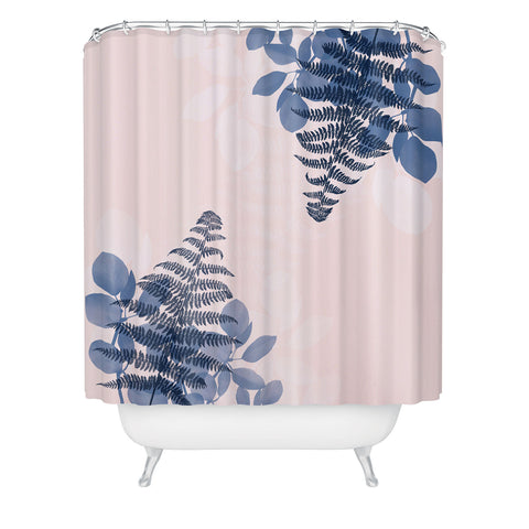 Viviana Gonzalez Botanical vibes 02 Shower Curtain