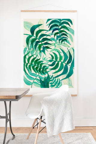 Viviana Gonzalez Botanical vibes 03 Art Print And Hanger