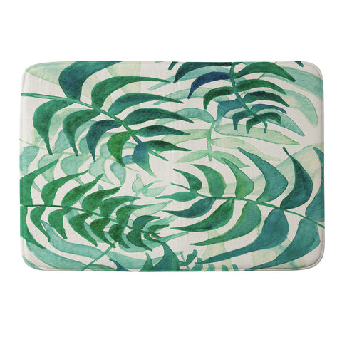 Viviana Gonzalez Botanical vibes 03 Memory Foam Bath Mat