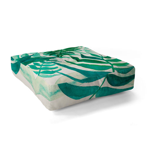 Viviana Gonzalez Botanical vibes 03 Floor Pillow Square