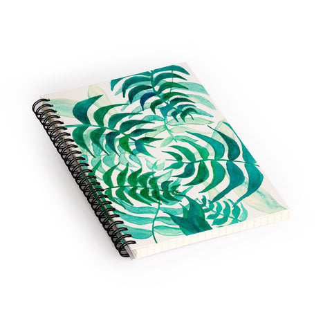 Viviana Gonzalez Botanical vibes 03 Spiral Notebook